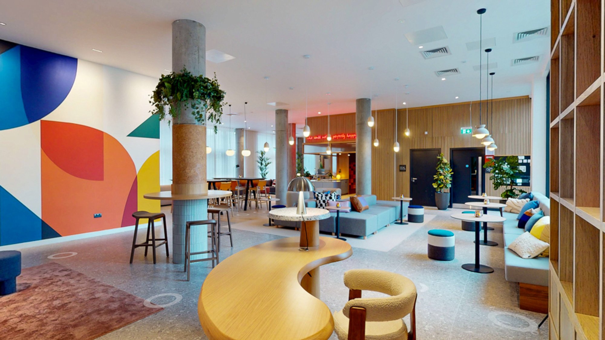 Liberties House interior